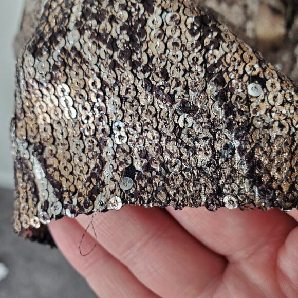 NWT L'AGENCE Auden Sequin Snake Print Bodycon Mini Dress Small - Picture 16 of 16